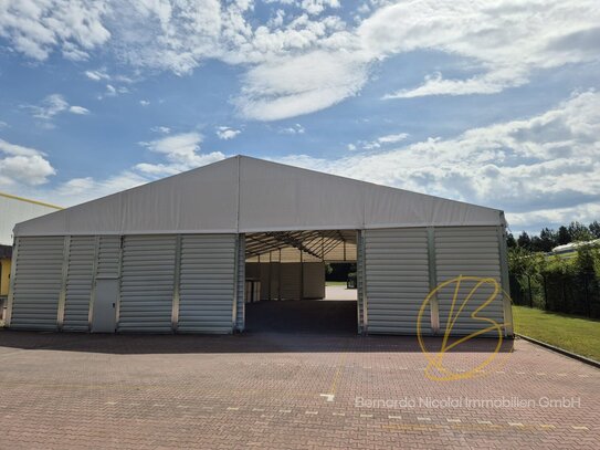 Neugebaute Leichtbauhalle günstig zu mieten (Halle Y)