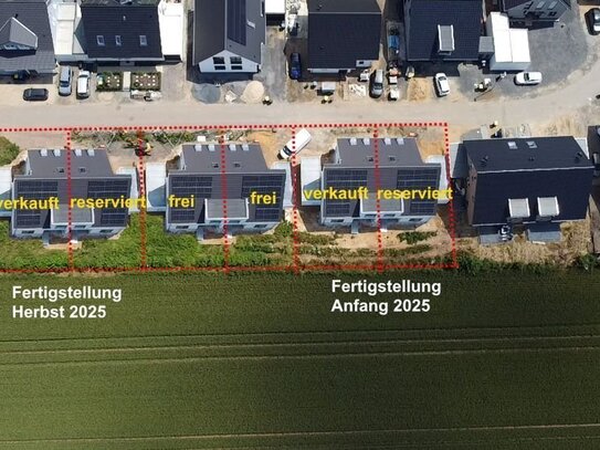 Traumhäuser in sonniger Feldrandlage - Besonders Nachhaltiges Gebäude EH40 mit PV Anlage in Zülpich