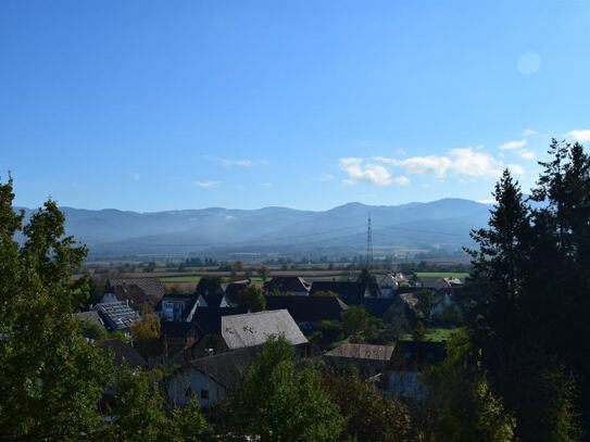 Schöne 3-Zimmer Wohnung mit Blick auf den Schwarzwald in ruhiger Lage von Oberkrozingen