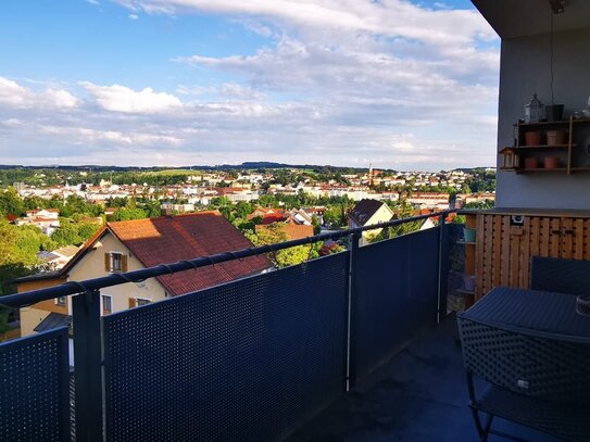 2-Zimmerwohnung mit wunderschönem Ausblick auf Passau-Hackelberg