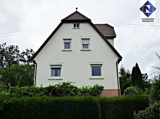 Ideal für Handwerker - älteres freistehendes Einfamilienhaus mit großem Garten - Anbau möglich