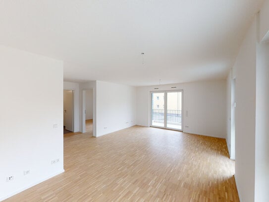 Großzügige 2-Zimmer-Wohnung mit Sonnenbalkon