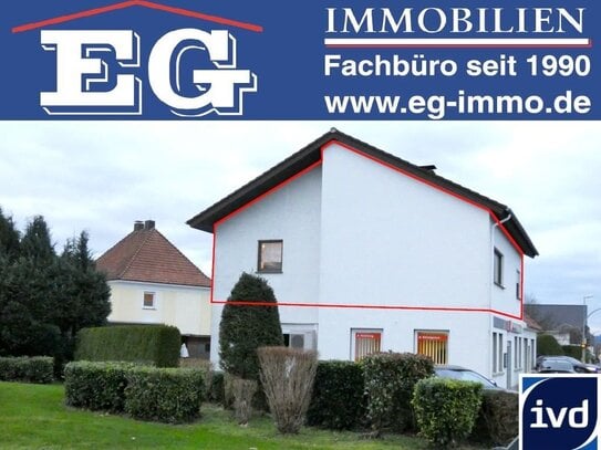 Charmante Maisonette-ETW mit Gartenanteil und Garage