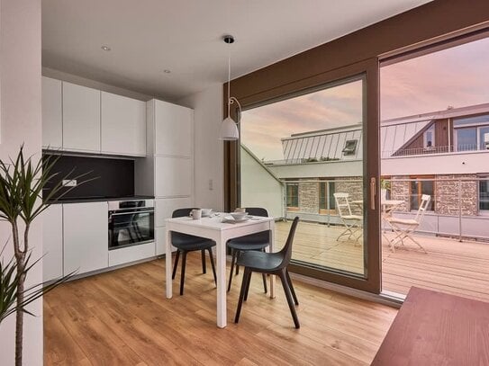 Neues Apartment mit Dachterrasse in Mannheim