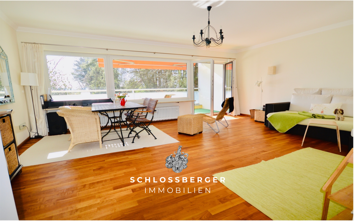                                                               "SEESTERN": M&Ouml;BLIERTE, MODERNISIERTE WOHNUNG - NUR CA. 600 METER ZUM SEE                                                       in Feldafing (Starnberg)