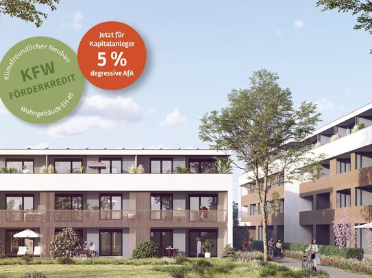 2-Zimmer-Wohnung 55+ - Service Wohnen im Neubau