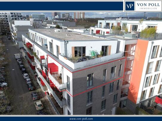 Moderne 3-Zimmerwohnung mit Balkon und Tiefgarage in Parknähe