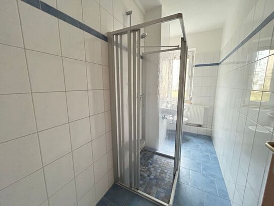 3 Zimmer Mietwohnung in Senftenberg Erdgeschosswohnung mit bodenebener Dusche.