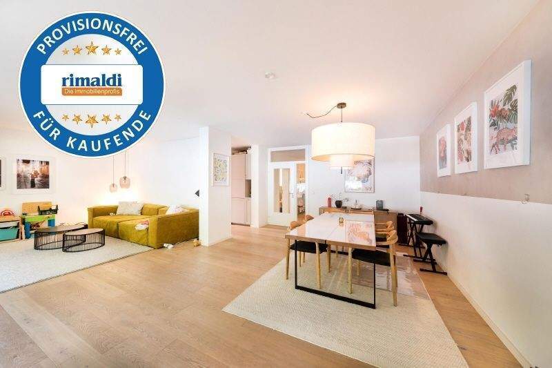 Harlaching: 116 m² mit Pool, Sauna und 2 TG-Plätzen - sofort frei