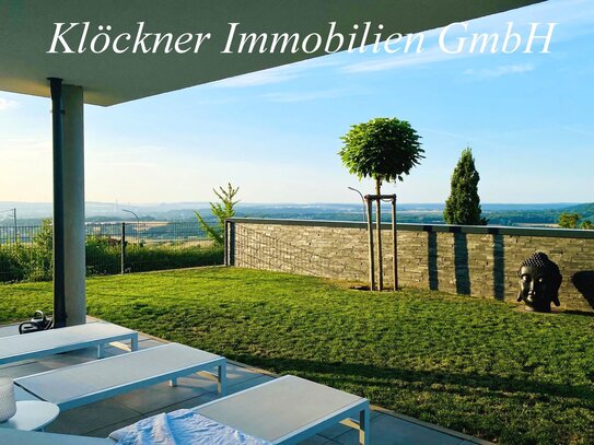 Exklusive Gartenwohnung mit sonniger Terrasse in Panoramalage!