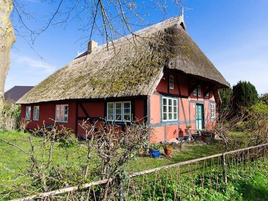 Historisches Fischlandhaus mit 2 Ferienhäusern sucht neuen Liebhaber