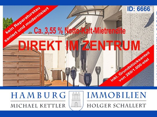 3-Zimmer-Eigentumswohnung, ca. 117 m² Gesamtfläche, Südterrasse, im Zentrum von 24568 Kaltenkirchen