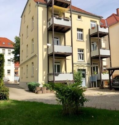 3,5-Raum-Maisonette-Wohnung mit Balkon und Einbauküche