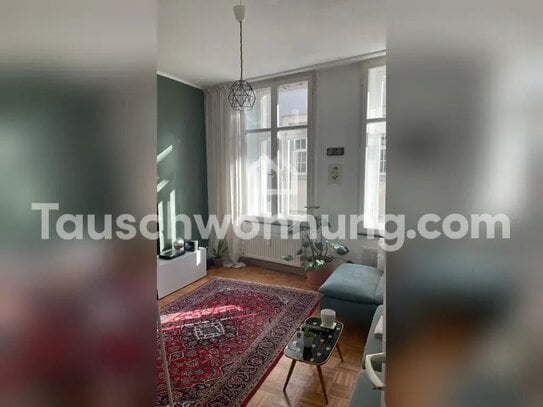 [TAUSCHWOHNUNG] Schöne Altbauwohnung im Zentrum und/oder 1-Zimmer mit Garten