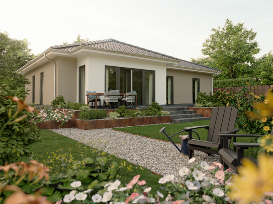 Der Bungalow mit dem charmanten Walmdach - stufenlos glücklich sein in Leinefelde-Worbis OT Leinefelde