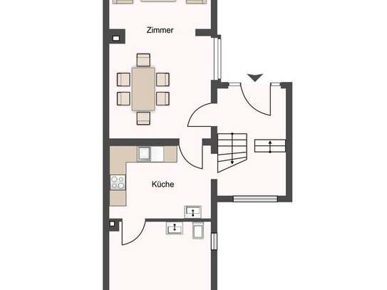 EFH + Garten + SZ-Terrasse I 4 Zi I Gäste-WC