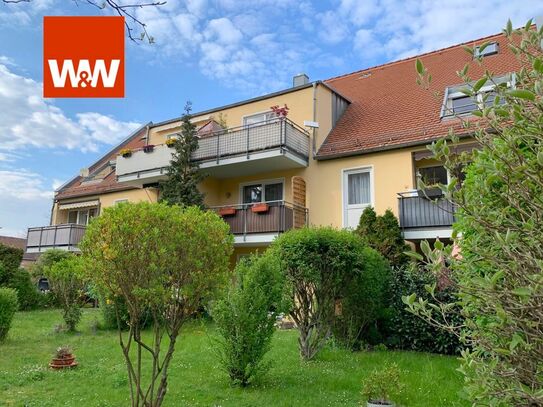 Neu vermietete Maisonette-Eigentumswohnung in ruhiger Lage von Niedersedlitz mit Balkon und TG-STP