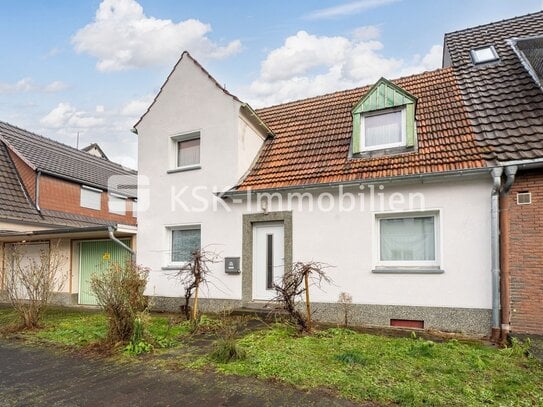 Einfamilienhaus mit Garage.