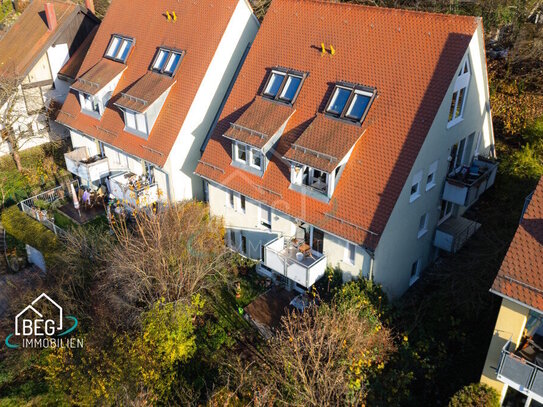 Zentrale Dachgeschosswohnung mit Süd-Balkon und Tiefgarage