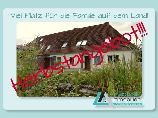 REDUZIERT!!! Viel Platz für die Familie und das Landleben in der Uckermark!