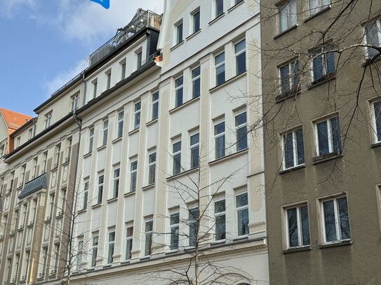 Die besondere Wohnung in Schleußig - 2 Terrassen über der Stadt