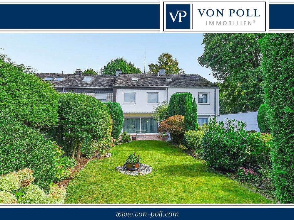 Wohnen im Grünen: Reihenmittelhaus Am Stratenhof mit idyllischem Garten