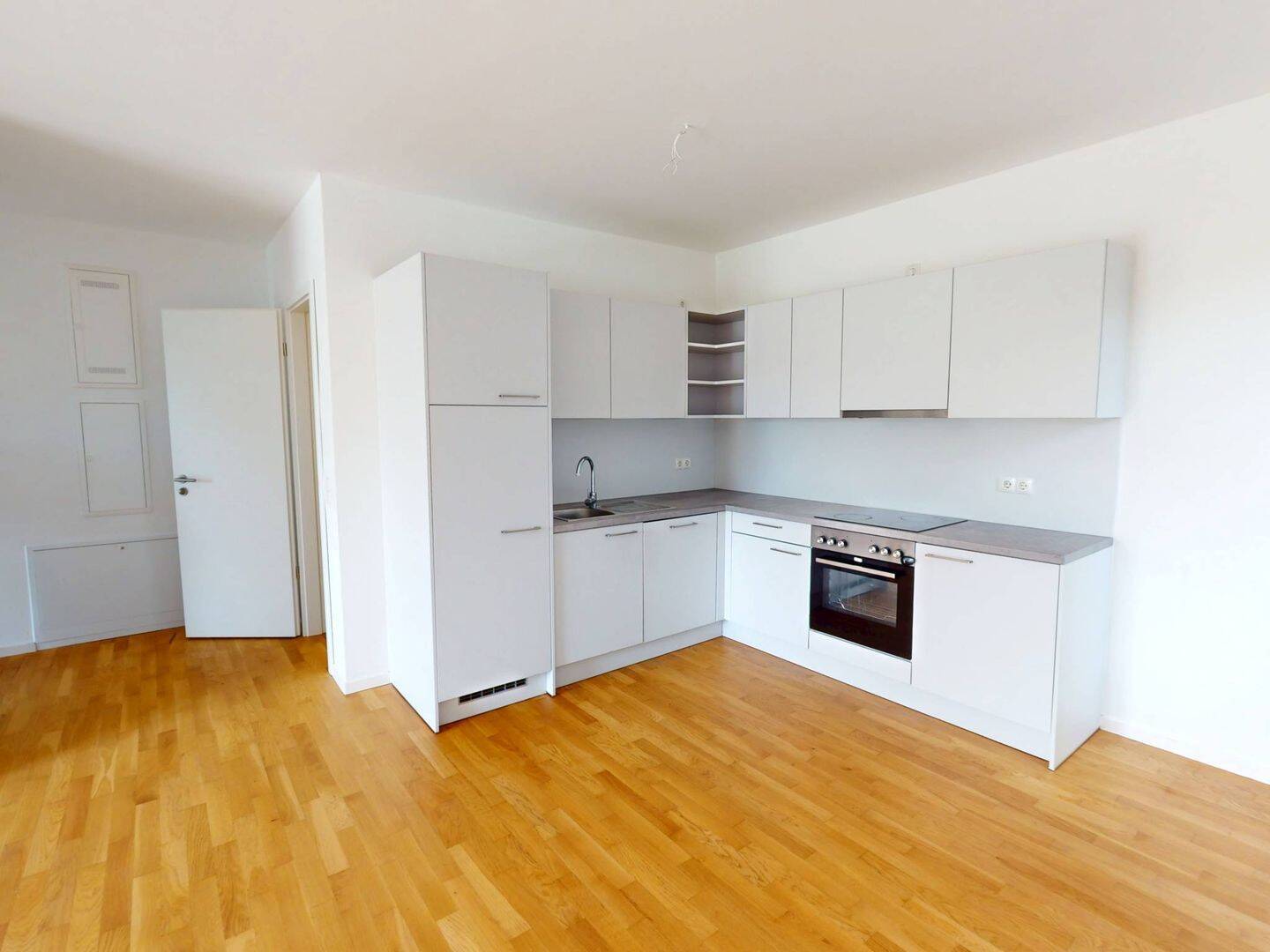 TOP-ANGEBOT: 3-Zimmer-Wohnung mit BALKON und MODERNER-Einbauküche im Neubauquartier 'Ferdinand's Garden' - Foto 1