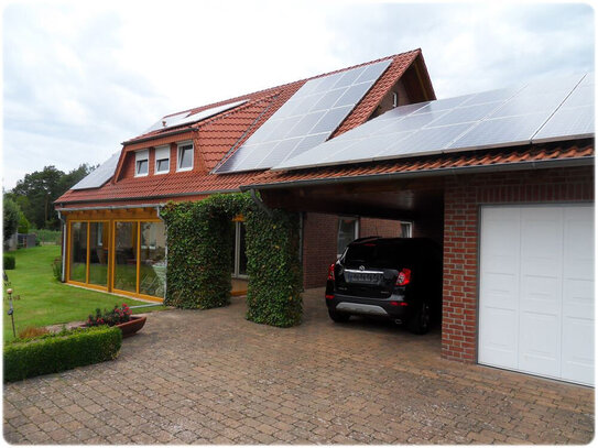 Meinersen - Ohof - moderne Wohnung mit Terrasse und Carport