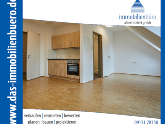 Geräumiges 1-Zi.-DG-Apartment mit EBK -WE19- NUR FÜR STUDENTEN