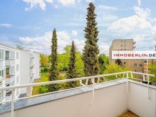 IMMOBERLIN.DE - Wunderbare Wohnung mit Sonnenloggia in angenehmer Lage