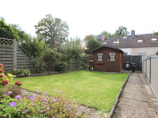 Idyllisches Reihenmittelhaus mit charmantem Garten in Wolfenbüttel!