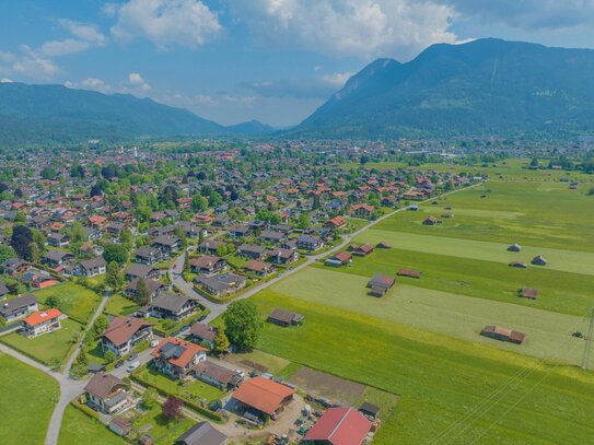 Einmaliges Wohnbaugrundstück in Spitzenlage von Garmisch-Partenkirchen