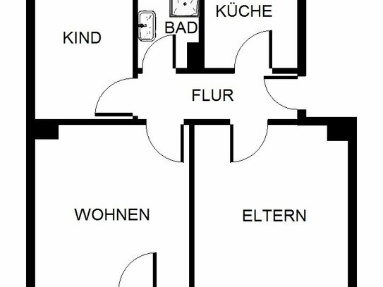 Demnächst frei! 3-Zimmer-Wohnung in Gelsenkirchen Scholven