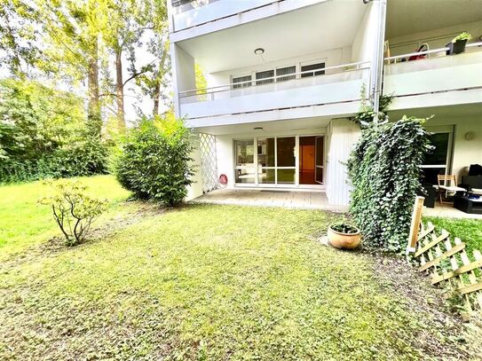 M-KORBINIANPLATZ - freie kinderfreundliche Gartenwohnung, 3-Zi. mit Terrasse