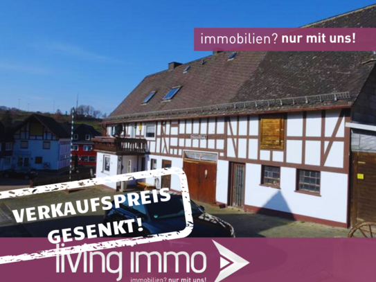 Preissenkung!! Idyllisches Wohnen mit Scheune und Werkstatt - Resthof auf dem Land