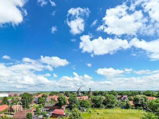 Ferienwohnung mit Balkon und Stellplatz im Fischerdorf Ditzum