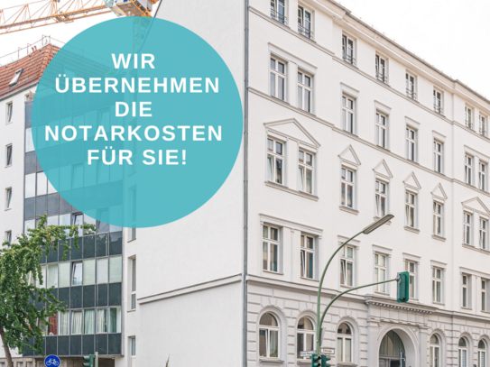 Vermietete 5-Zi.-Wohnung in Charlottenburg als KAPITALANLAGE - Wir übernehmen die Notarkosten