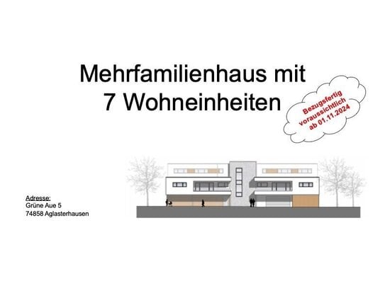 Erstbezug - 7 moderne Neubauwohnungen zur Miete