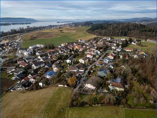 3,5-Zimmer-ETW in Hegne m. herrlicher Aussicht auf Untersee u. Reichenau, 2 Terrassen, 2 Bäder !