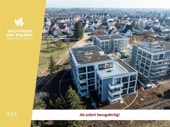 4,5 ZIMMER PENTHOUSE-WOHNUNG IM DG - "WOHNEN IM PARK" IN LANGENAU - A16