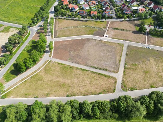 Neu erschlossene Baugrundstücke im Wohngebiet "Gartenstadt" Ohrdruf