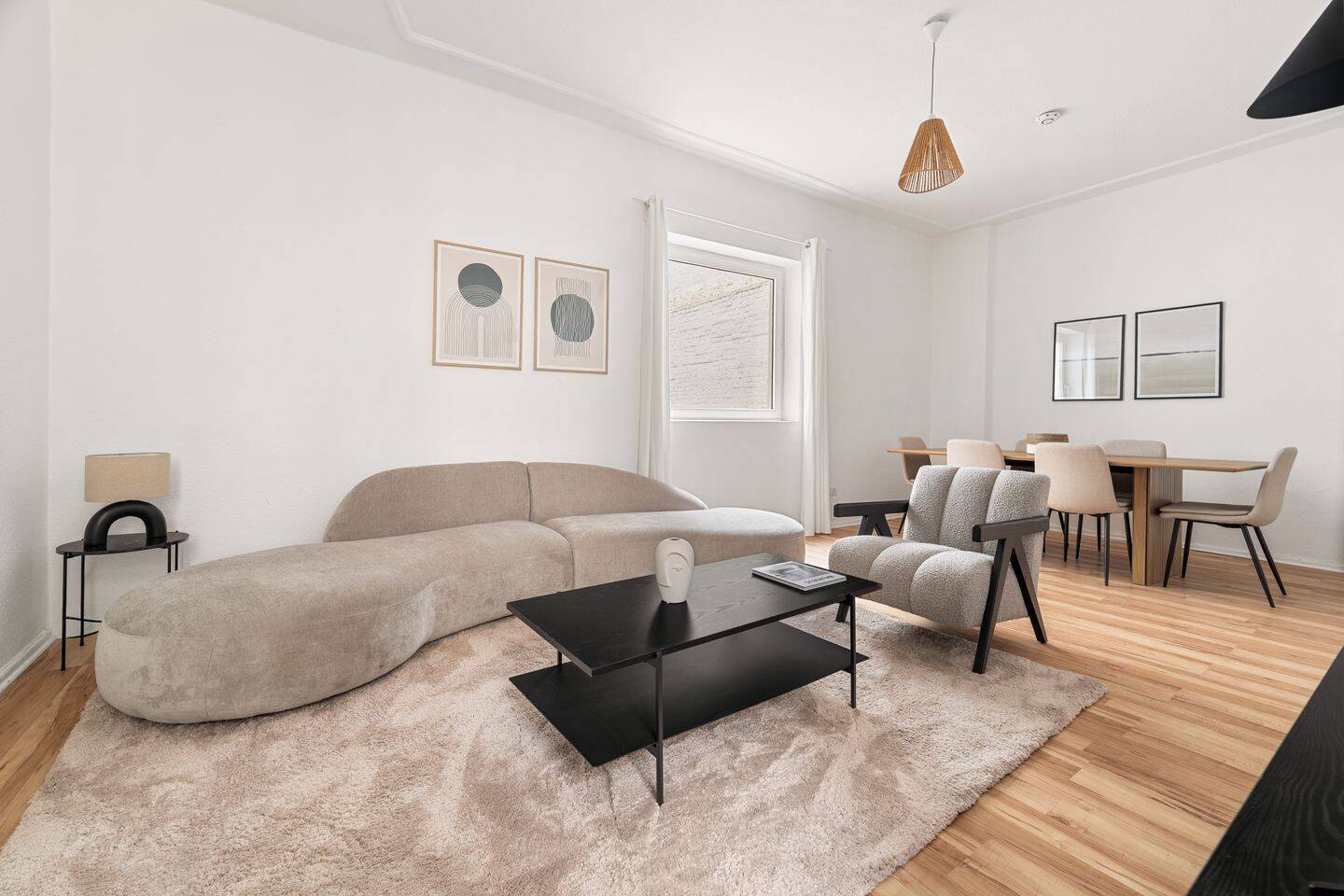 Einladende 3-Zimmer Wohnung in Moabit - voll möbliert - Photo 1