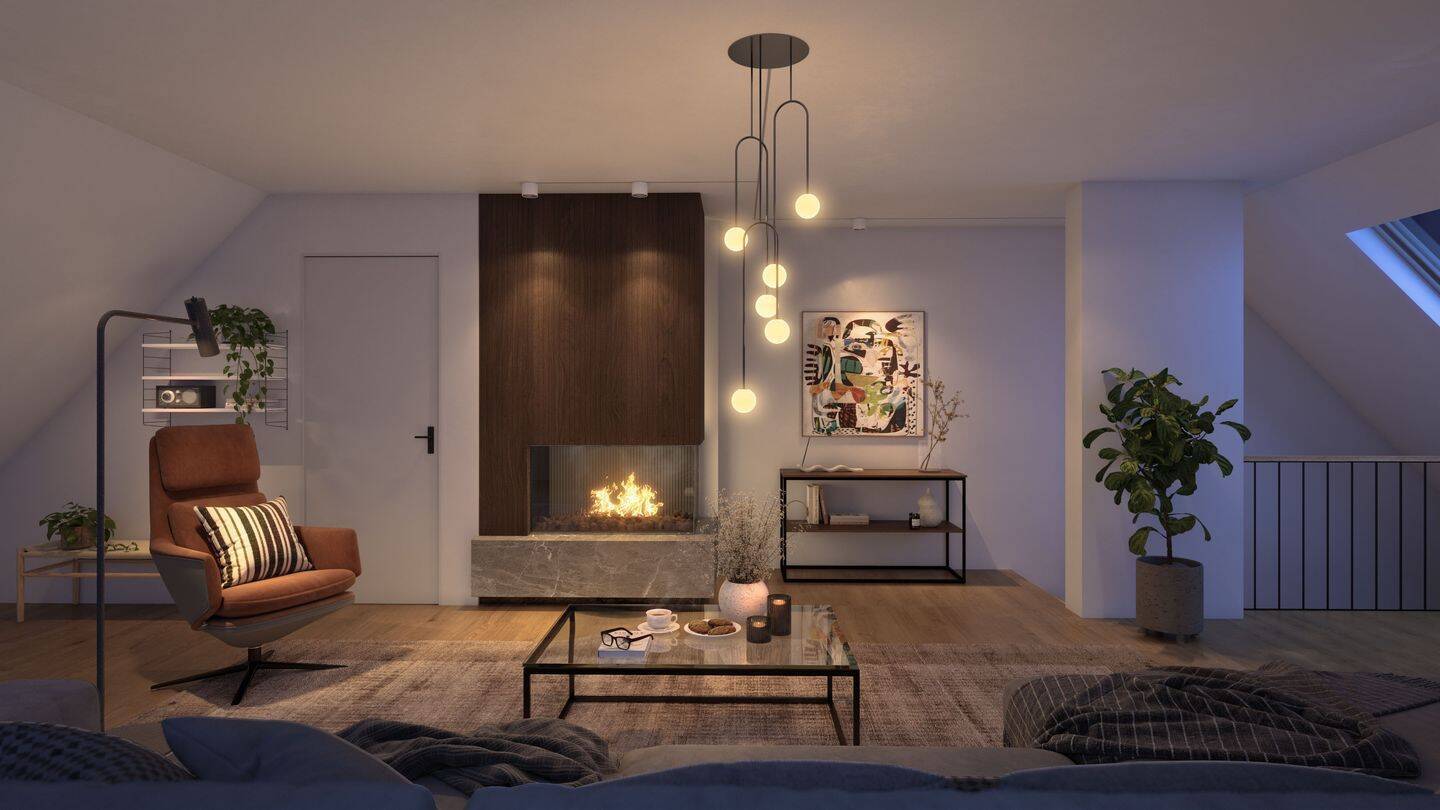 Außergewöhnliches Architekturhighlight: 4 Zimmer Maisonettewohnung mit Gartennutzung