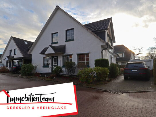 Exklusives Wohnen in Halstenbek - Komfortable 3 Zi.-Erdgeschosswohnung mit Garten, Terrasse & Garage