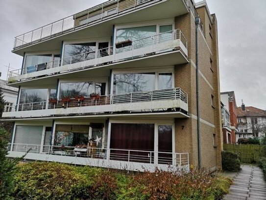 Schöne 1-Zimmerwohnung mit Balkon in St. Jürgen ideal für Azubis/Studenten