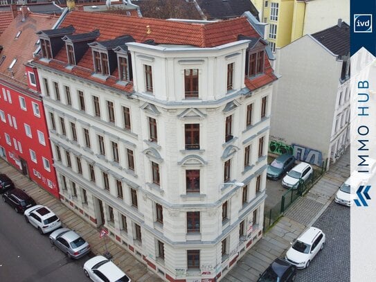 ++ 4,13% IST-Renite, West-Balkon, 2015 kernsaniert! Charmante 2-Zimmer Wohnung im Leipziger Osten ++