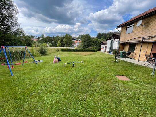 Ein gepflegtes Einfamilienhaus für den kleinen Geldbeutel mit großem Grundstück