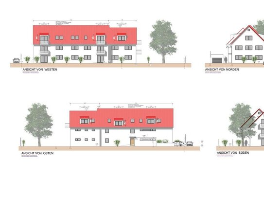 GENEHMIGT- EINFACH MEHR: 11 Wohnungen mit 11 Tiefgaragen zum Verkaufen 640m²