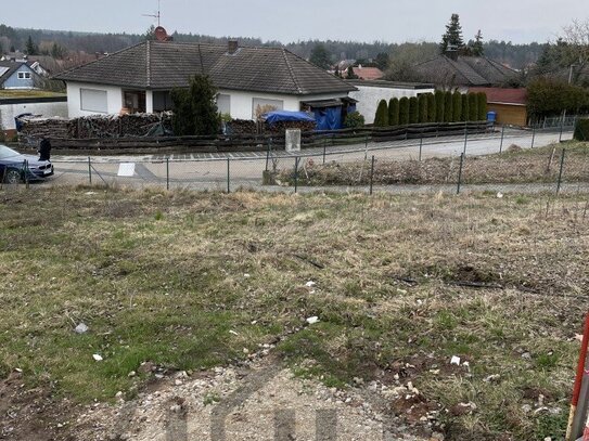 Panorama Baugrundstück für Doppelhaus direkt in Pyrbaum