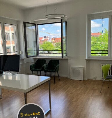 Office Sharing mit repräsentativer Adresse mitten in München - All-in-Miete